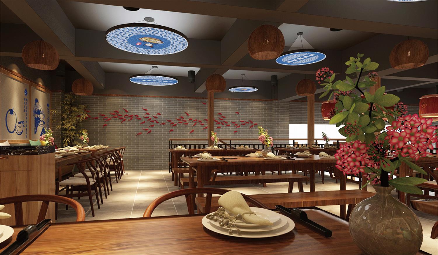 佛山如何让中餐厅的餐饮空间设计，蕴含中国传统文化底蕴？